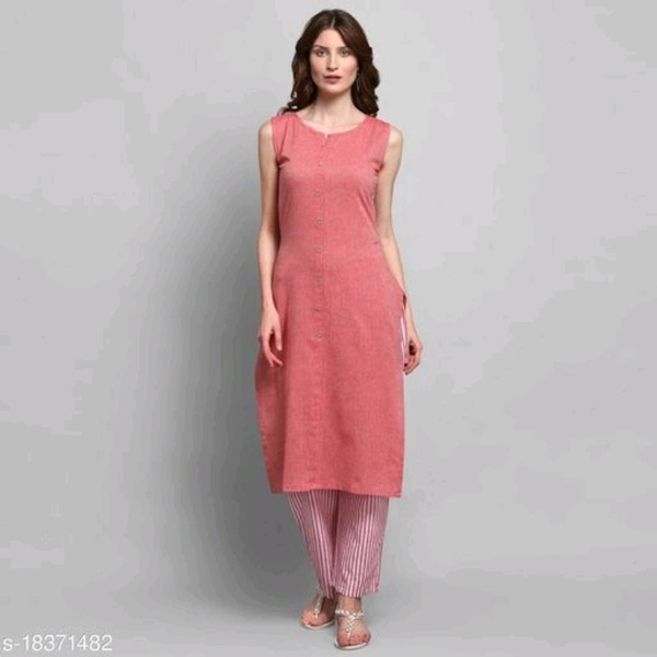 Adorable Women Kurta Set  - Blush , XL
