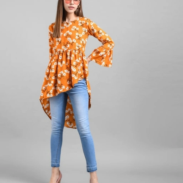 Designer Asymmetrical Women Top - S