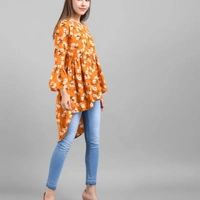 Designer Asymmetrical Women Top - S