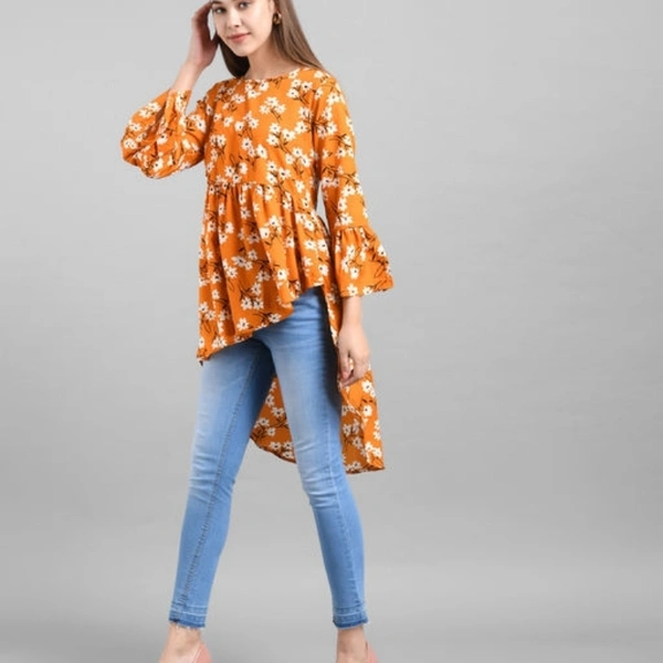 Designer Asymmetrical Women Top - S