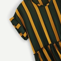 Women's Casual Half Sleeves Striped Top - M