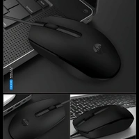 HP M10 Wired USB Mouse with 3 Buttons High Definition 1000DPI Optical Tracking and Ambidextrous Design
