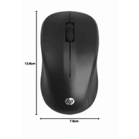 HP S500 USB, Wireless Optical Mouse, Black