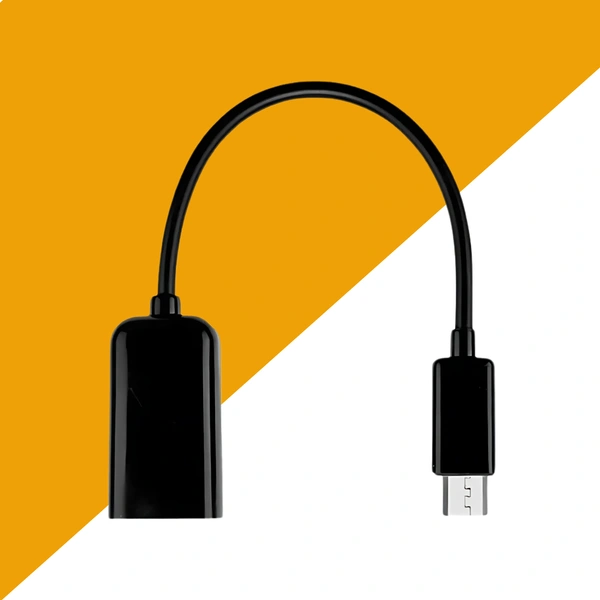 Type C OTG Adapter, Type C to Type A, High-Speed Data Transfer, Durable Design, Compact and Portable, Black