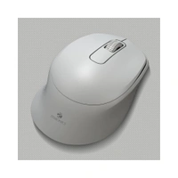 ZEBRONICS ZEB-AKO Wireless Mouse, 2.4GHz with USB Nano Receiver, High Precision Optical Tracking, 3 Buttons, Silent Clicks, Plug & Play, for PC/Mac/Laptop (Grey)