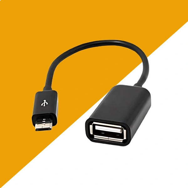 Type C OTG Adapter, Type C to Type A, High-Speed Data Transfer, Durable Design, Compact and Portable, Black