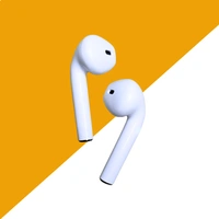 KPS TWS Wireless Headset K-44, 18H Music Time, Bluetooth v5.1, Noise Isolation, Touch Control, Hi-Fi Audio, Fast Charging, 10m Range, Compact Design, White