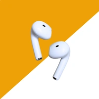 TESSCO True Wireless Earbuds IBUDS-415, Bluetooth 5.3, 10H Playback, 200H Standby, Sweat & Water Resistant, 15m Transmission, Touch Control, Compact Charging Case, 350mAh Battery Capacity, Hex Green