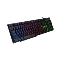 INTEX IT-KB334 Wired USB Gaming Keyboard and Mouse Combo for Computer/Laptop (Black)