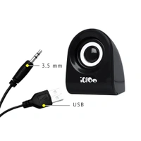 ZEBRONICS Zeb-Igloo Portable Wireless, Auxiliary, USB Laptop/Desktop Speaker (Black, 2.0 Channel)