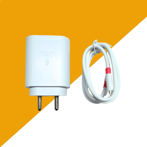 KPS GOLD 45W Super Fast USB-C PD Charger with Quick Charge, High Voltage Protection, AI Technology, Compatible with USB-C and PD-Enabled Smartphones, KP-C41, White