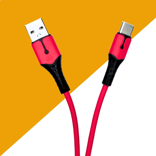 TESSCO 3.1 Amp Fast Charging 1m USB to Type-C Data Cable for Smartphones, Tablets & Other Type-C Devices, Strong & Durable, Faster Charging, GU-347
