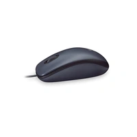 LOGITECH M90 Wired USB Mouse, 1000 DPI Optical Tracking, Ambidextrous PC/Mac/Laptop - Black