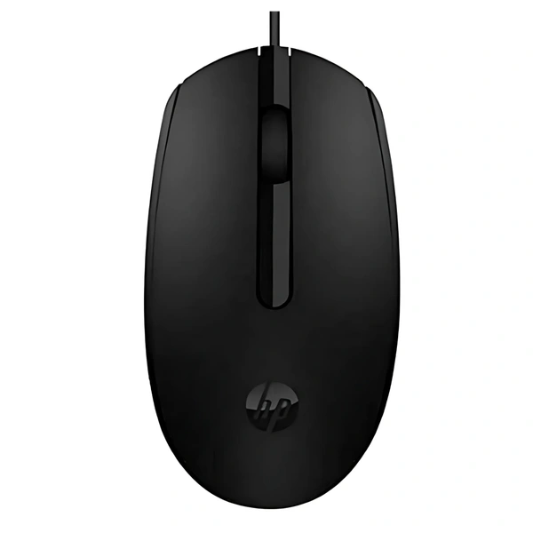 HP M10 Wired USB Mouse with 3 Buttons High Definition 1000DPI Optical Tracking and Ambidextrous Design