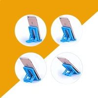 Pack of 6 Multi-Color Adjustable Plastic Mobile Stands, Premium Quality, 4 Angle Settings, Ideal for Desk Use