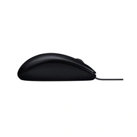 LOGITECH M90 Wired USB Mouse, 1000 DPI Optical Tracking, Ambidextrous PC/Mac/Laptop - Black