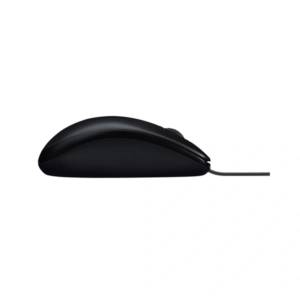 LOGITECH M90 Wired USB Mouse, 1000 DPI Optical Tracking, Ambidextrous PC/Mac/Laptop - Black
