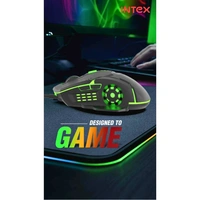INTEX Nova Wired Gaming Mouse - Multicolor LED, 4 DPI Levels, Plug & Play