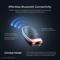 DIGITEK DSG-001 Single Axis Foldable Tripod Gimbal Stabilizer with Wireless Remote & Detachable Fill Light