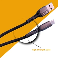 KPS 4.1 Amp Quick Charging 1m Type C Data Cable for Smartphones, Tablets & Other Type C Devices, Durable Design, Compatible with USB 2.0, KP-514, Black