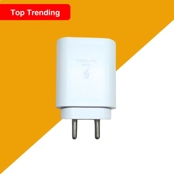 KPS GOLD 45W Super Fast USB-C PD Charger with Quick Charge, High Voltage Protection, AI Technology, Compatible with USB-C and PD-Enabled Smartphones, KP-C41, White
