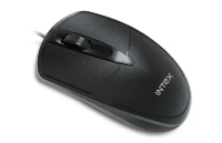 INTEX Eco-6 Plus USB Wired Mouse – Ergonomic, High-Precision Optical Mouse with 1000 DPI, Black