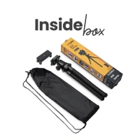 DIGITEK DTR-320 FT Flexible Gorillapod Tripod for Cameras & Mobile Phones | 360° Rotating Ball Head | Supports 3kg Load | Neo-Rubber Octopus Legs | Anti-Slip Design | Carry Bag Included