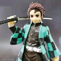 VGV Demon Slayer Action Figure Tanjiro Kamado Standing Height-17cm with great details and PVC materialName: Onitore Demon Slayer Action Figure Tanjiro Kamado Standing Height-17cm with great details and PVC materialCharacter: AnimalRecommended Age: 10+ YearsSoft Toys & Bobbleheads Size: 6 to 9.9 InchesNet Quantity (N): 1Immerse yourself in the world of demons and demon slayers w