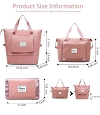 Foldable Nylon Duffle Bag for Travelling |Waterproof and Large Travel Bag for Women's Luggage | Expandable & Multipurpose Large Capacity Weekender Carry Bag for Women's Travel Name: Foldable Nylon Duffle Bag for Travelling |Waterproof and Large Travel Bag for Women's Luggage | Expandable & Multipurpose Large Capacity Weekender Carry Bag for Women's Travel