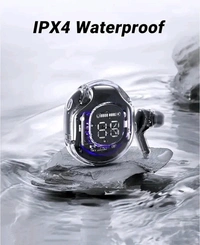 Ultrapods Pro Wireless Earphones Bluetooth 5.3 Headphones LED  Display Mini Crystal in-Ear Earbuds with Wireless Charging Case Touch Control Built-in Mic (BLACK)Name: Ultrapods Pro Wireless Earphones Bluetooth 5.3 Headphones LED  Display Mini Crystal in-Ear Earbuds with Wireless Charging Case Touch Control Built-in Mic (BLACK)Battery Charge Time: 2 HoursBluetooth Range: 10mBluetoot