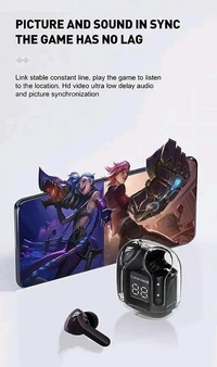 Ultrapods TWS Earbud, Bluetooth Headset with Display, Transparent Design, 30 Hrs Playtime with Fast Charging, Bluetooth 5.3 + ENC, 13mm HD BASS Drivers, IPX7 Sweat-Proof, Built-in Mic (BLACK)Name: Ultrapods TWS Earbud, Bluetooth Headset with Display, Transparent Design, 30 Hrs Playtime with Fast Charging, Bluetooth 5.3 + ENC, 13mm HD BASS Drivers, IPX7 Sweat-Proof, Built-in Mic (BL