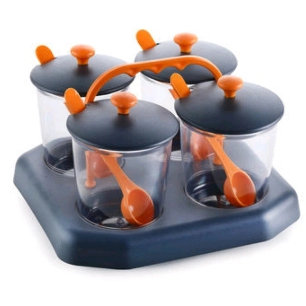 DESIGNER JAR CUM CONTAINER FOR SMALL THINGS PACK OF 4 - random, mentioned in description, yes, 2-3days, yes