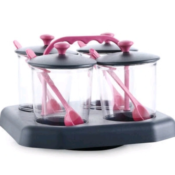 DESIGNER JAR CUM CONTAINER FOR SMALL THINGS PACK OF 4 - random, mentioned in description, yes, 2-3days, yes
