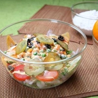 Glass Mixing Salad Bowl,Great for Food Storage, Cooking, Baking, Prepping. 400ml/700ml/1000l Pack Of 3 - transparent, yes, 1-2 days, yes
