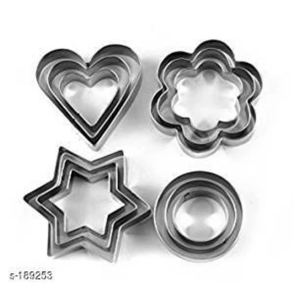 12 psc Cookies Cutter - silver, yes, 2-3 days, yes