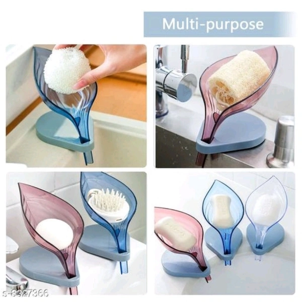 Soap bar holder leaf shape pack of 3 - Yes, Random, Yes