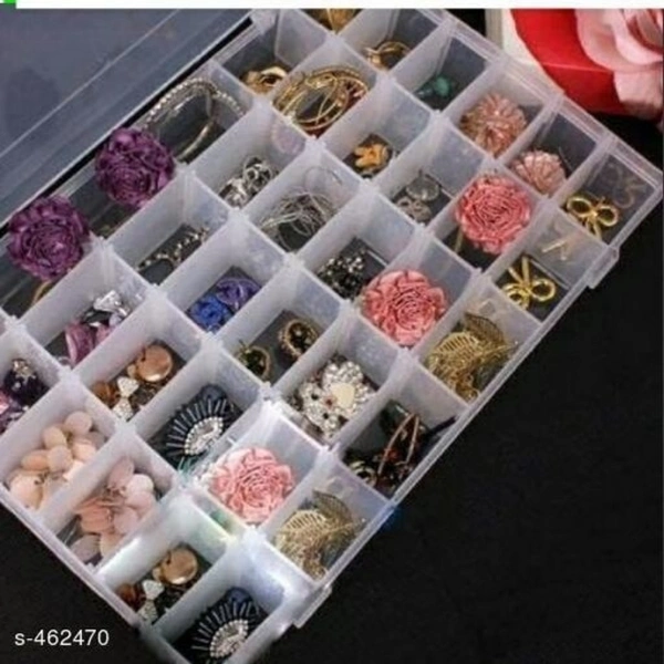 36 Partition Jewellery Box - yes, transparent, yes, 1-2 days
