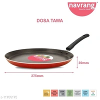 Navrang Nonstick Alumnium2 PC Cookware Set ,Tawa 275 + Fry Pan 230,Red NON-INDUCTION
 - yes, ref, 2-3 days, yes
