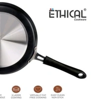 ETHICAL MASTREO Series without Induction Base Non-Stick Fry Pan/Frying Pan. Fry Pan 24 cm diameter (Aluminium, Non-stick)
 - yes, 2-3days, yes