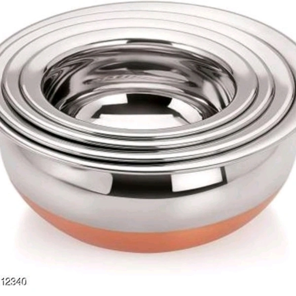 Copper Bottom Handi Pot 5 Piece Set/Steel Handi Set - yes, silver, 2-3 days, yes