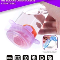 Microwave Safe Silicone Stretch Lids Covers - yes, random, 2-3 days, yes