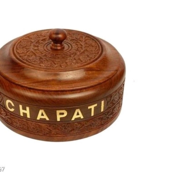 Modern Wooden Casrole For Chapati And Rice.  - yes, wooden, 2-3 days, yes