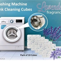 Lavender Fragrance Washing Machine / Tub / Drum Cleaner Table Cubes (Pack of 10) - yes, 2 days, Free