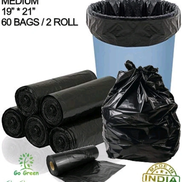 Garbage Bags Roll Pack Of 2 Sets - yes, 2days, free