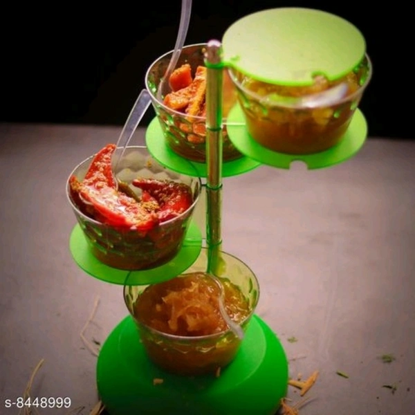 NIEBLA 4 Part Pickle Container Jar Kitchen Pickle Tower - yes, 2 days, free, free