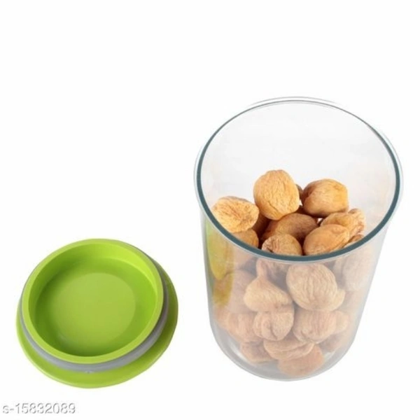 
Container Set for Kitchen Airght Transparent plastic Lock Food Storage Airtight Container Jar for Grocery Container, Fridge Container(set of 6, (900ml - yes, 2 days, free, 900ml