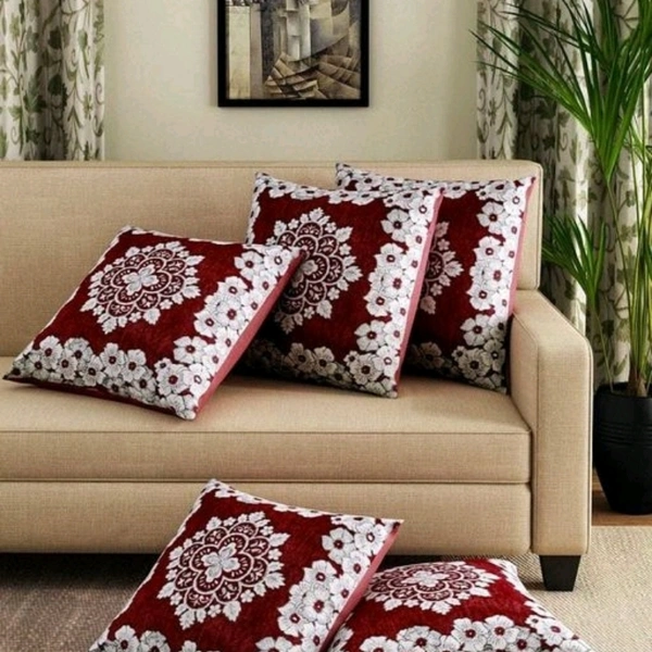 Designer Cushion Cover 16-16 Pack Of 5 Psc - yes, 2 days, free, 16 by 16
