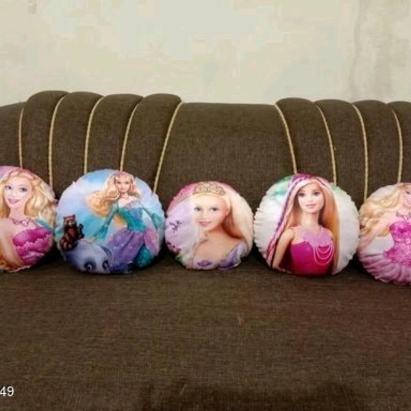 Elegant Barbie Doll Cushions Set Of 5 - yes, 2 days, free, 16 by 16