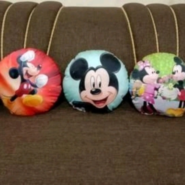 Mickey Cushion Cover Set Of 5 - yes, 2 days, free, 16by 16