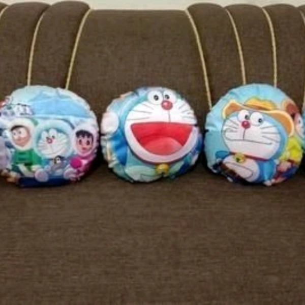 Doremon Cushion Cover Set Of 5 - yes, 2 days, free, 16 by 16